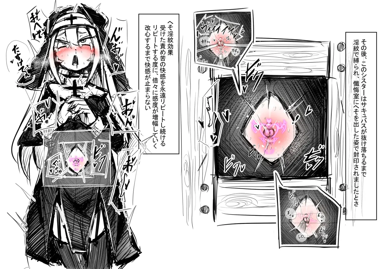 へそ出しシスターの懺悔室 Page.11