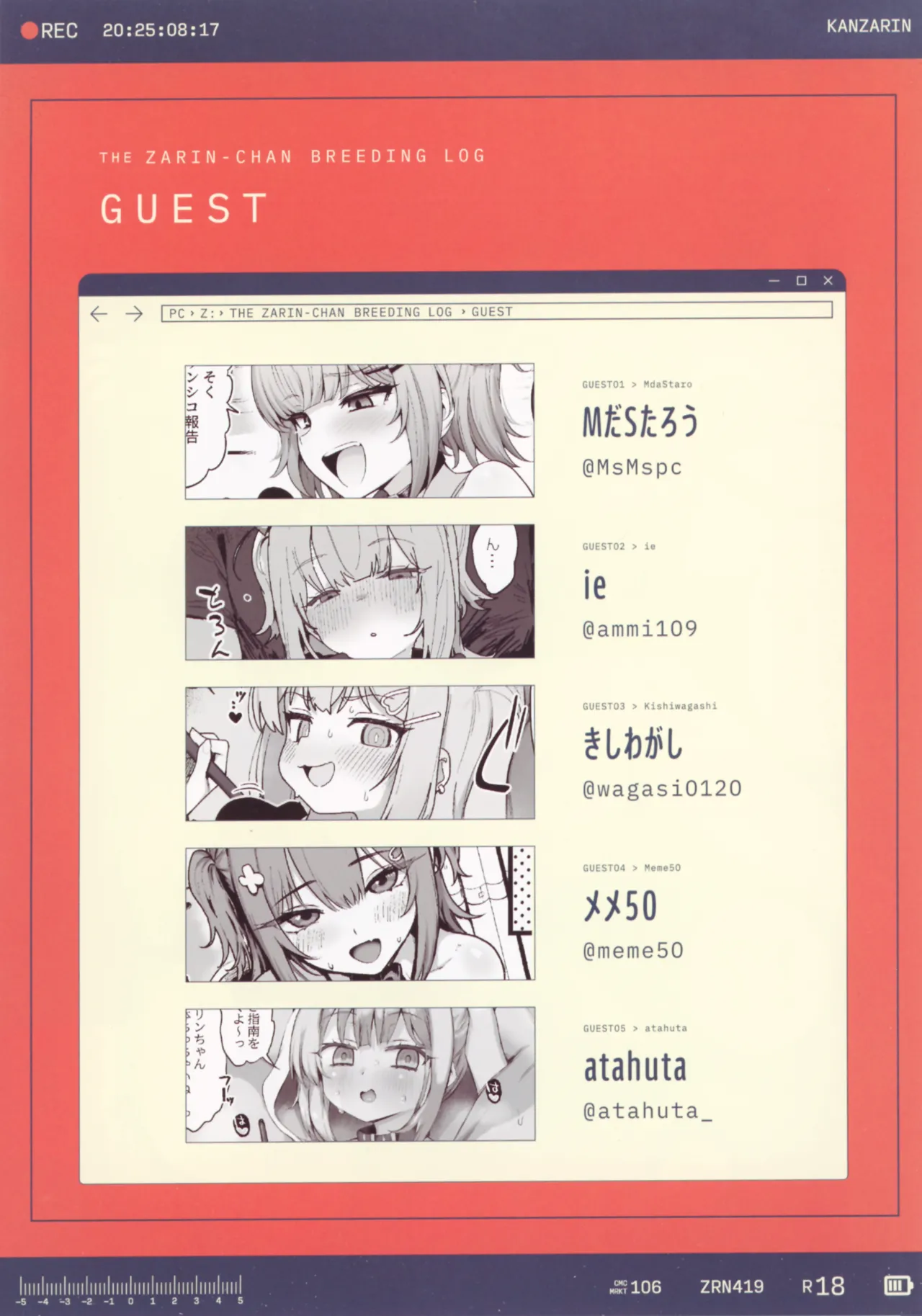 ザリンちゃん飼育日記 Page.20