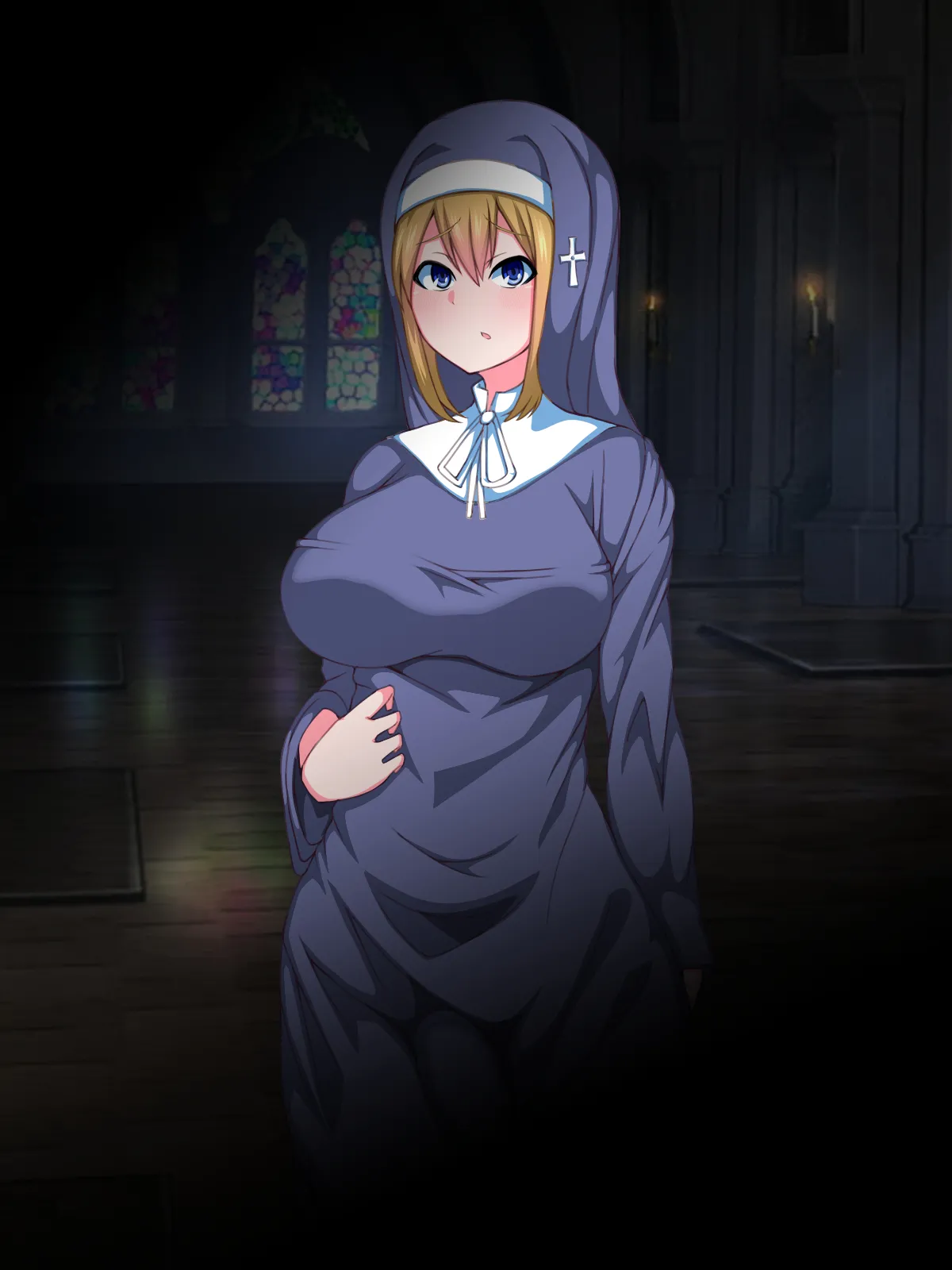 There's No Way This Futanari Nun Will Lose to the Pleasures of Immoral Ejaculation! Page.6