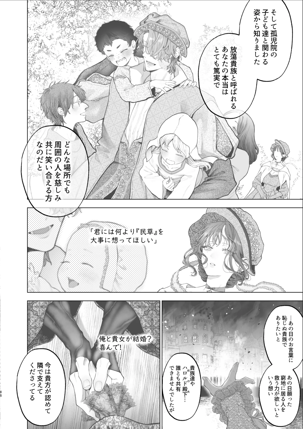 放蕩貴族は元王太子妃との孕ませ婚で忙しい Page.87