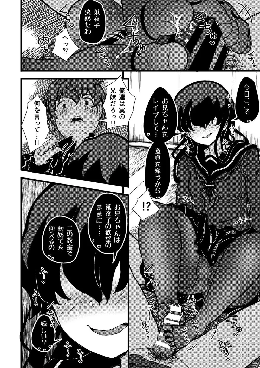 謎陰キャの妹に、踏まれて○○される俺。 Page.34