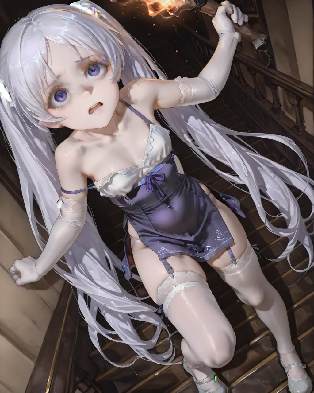 Princess Sacrifice Feena Durlag's Tower, Defeated Game Over Page.32