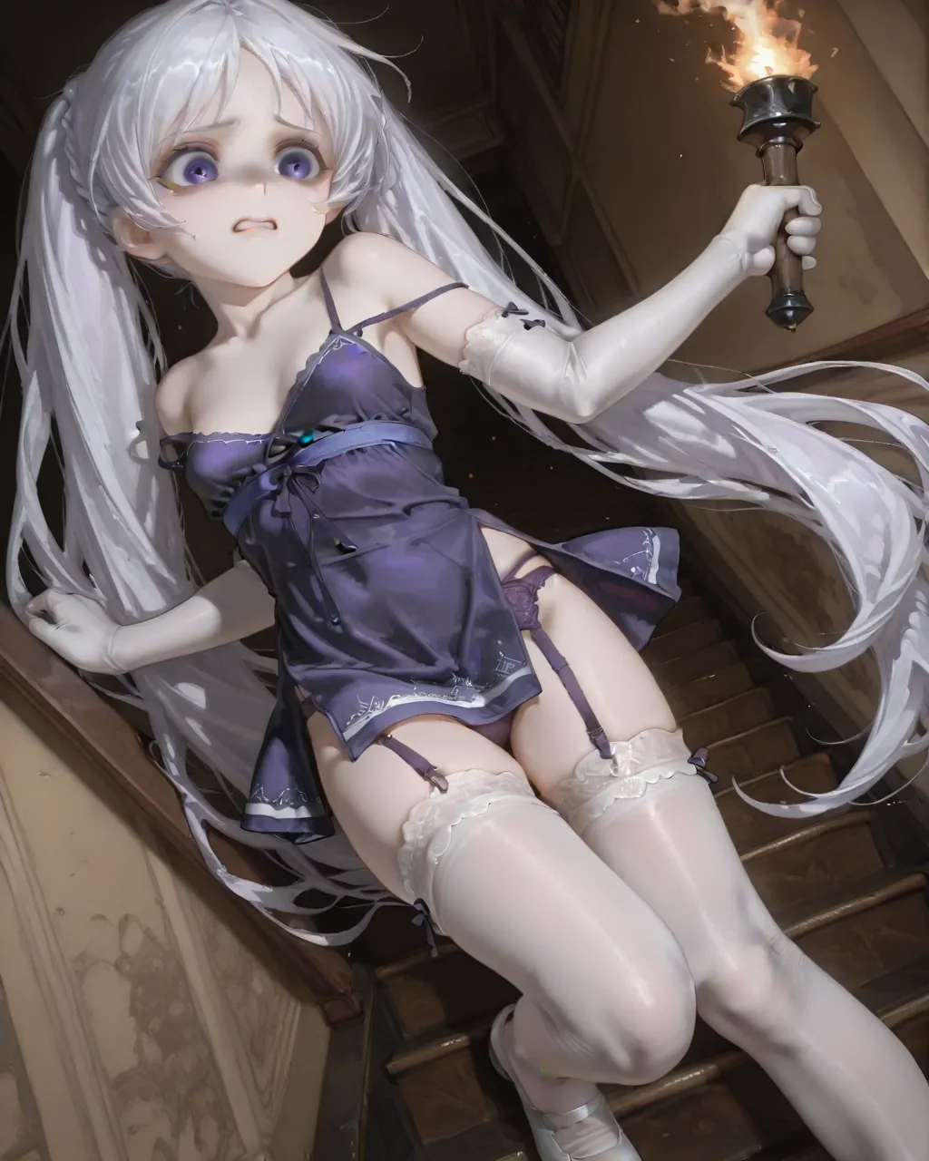 Princess Sacrifice Feena Durlag's Tower, Defeated Game Over Page.33