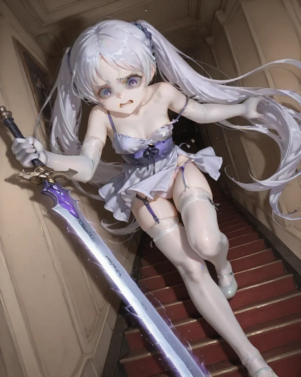 Princess Sacrifice Feena Durlag's Tower, Defeated Game Over Page.34