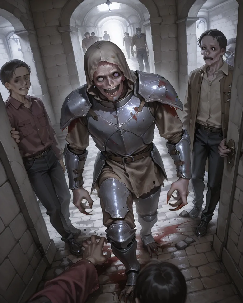 Princess Sacrifice Feena Durlag's Tower, Defeated Game Over Page.46