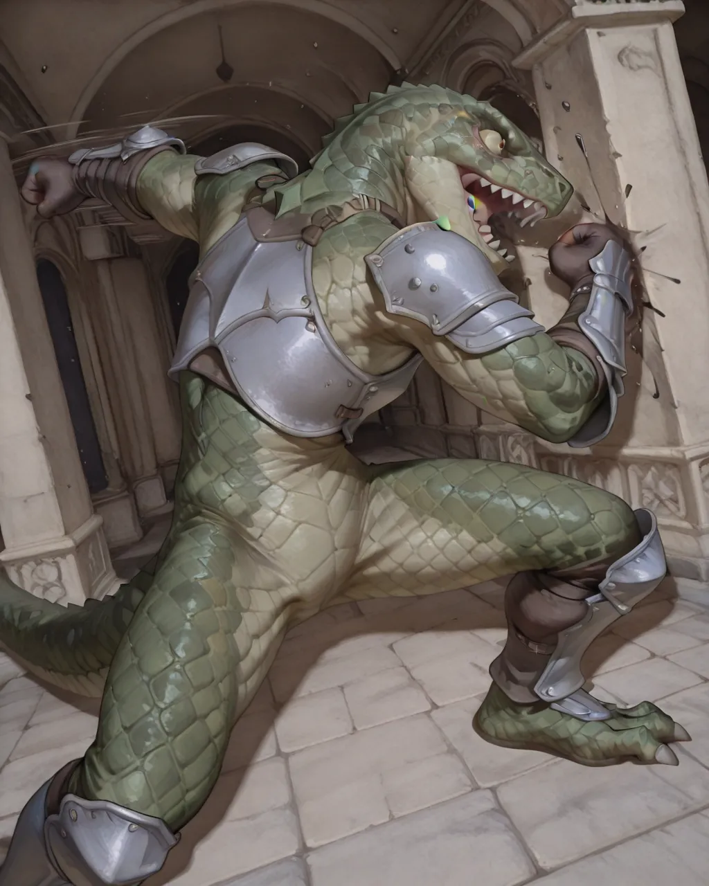 Princess Sacrifice Feena Durlag's Tower, Defeated Game Over Page.98