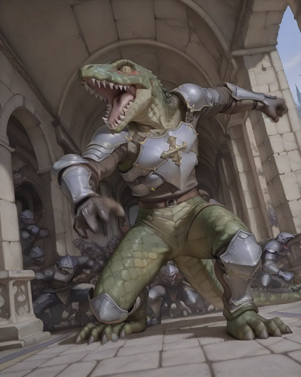 Princess Sacrifice Feena Durlag's Tower, Defeated Game Over Page.99