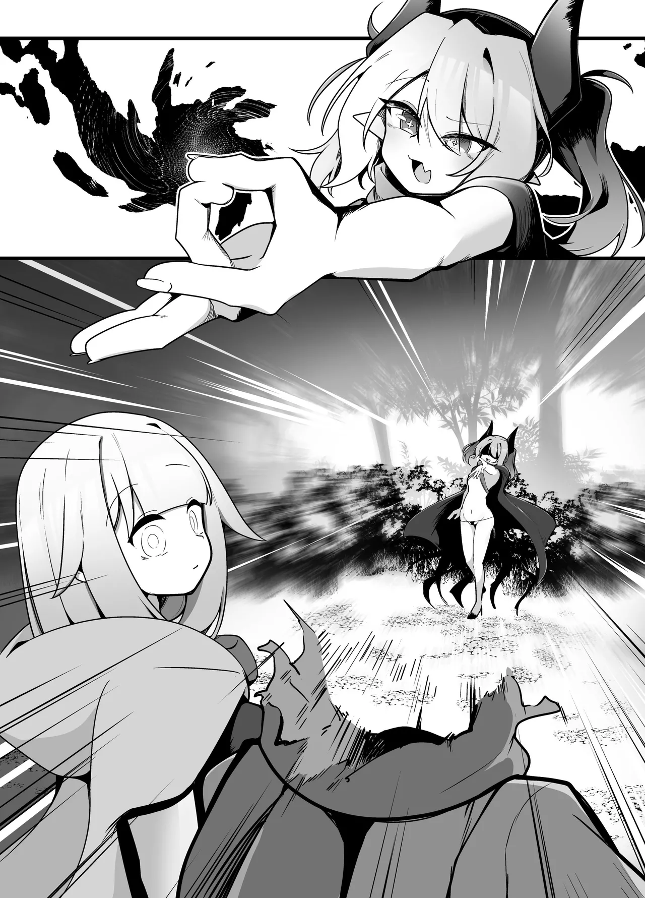 メスガ×サキュバスのマゾペットになる話 Page.25