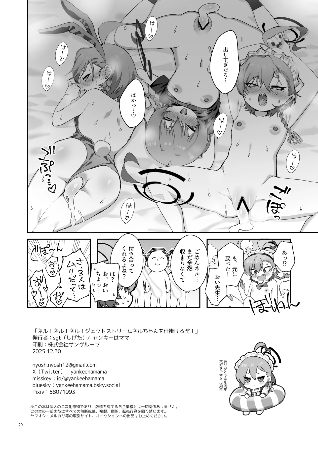 ネル！ネル！ネル！ジェットストリームネルちゃんを仕掛けるぞ！ Page.22