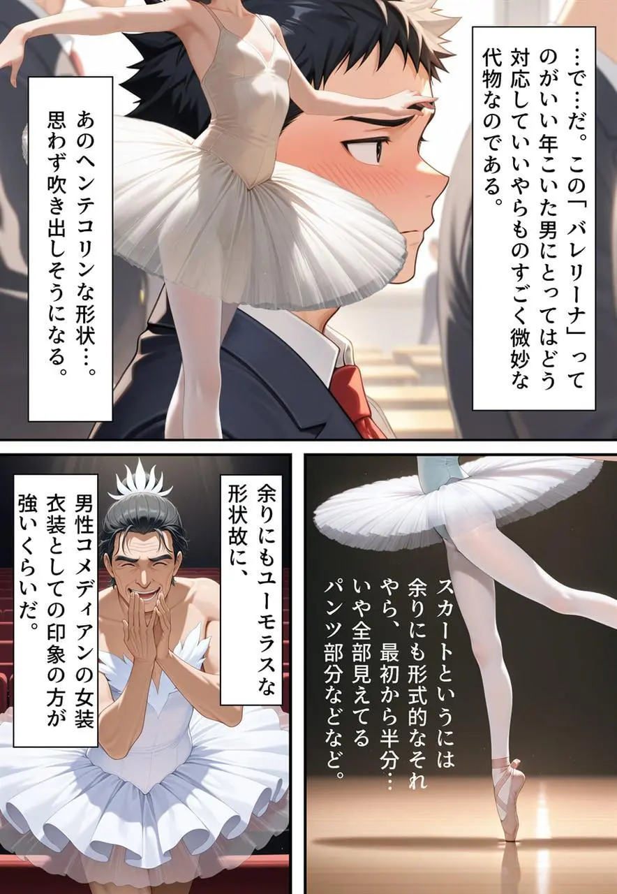 困惑の白鳥 トゥシューズを履かされた男たち Page.12