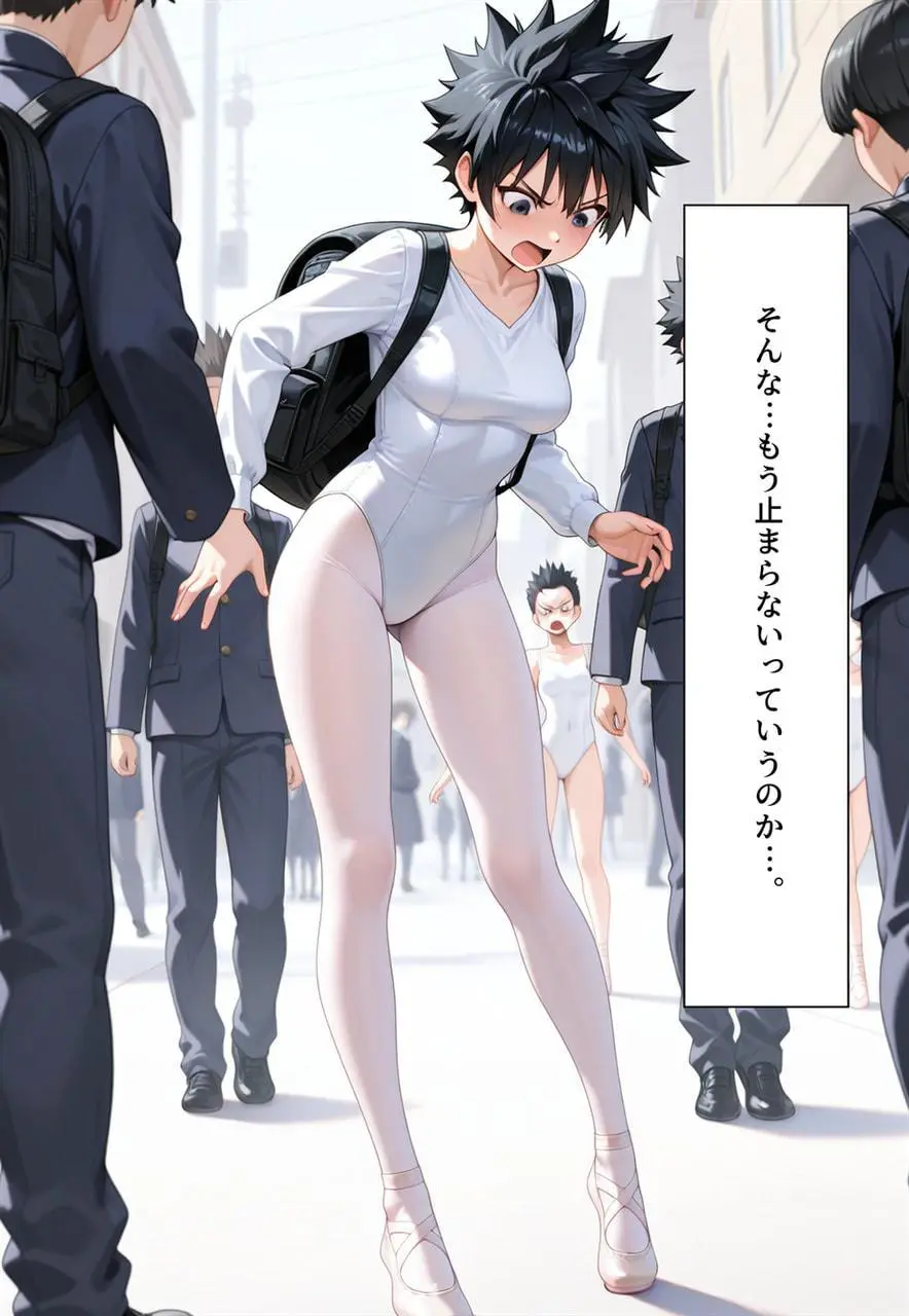 困惑の白鳥 トゥシューズを履かされた男たち Page.172