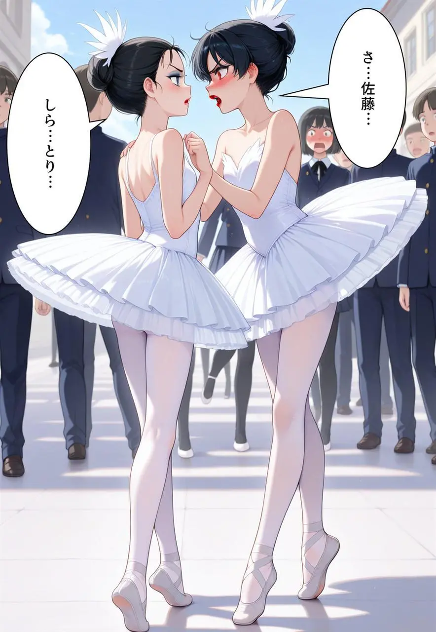 困惑の白鳥 トゥシューズを履かされた男たち Page.188