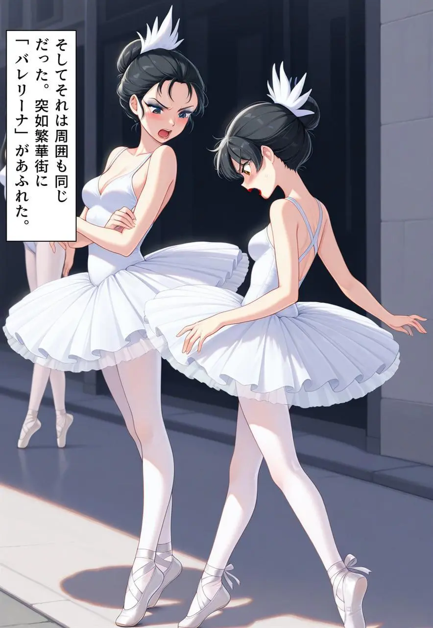 困惑の白鳥 トゥシューズを履かされた男たち Page.189