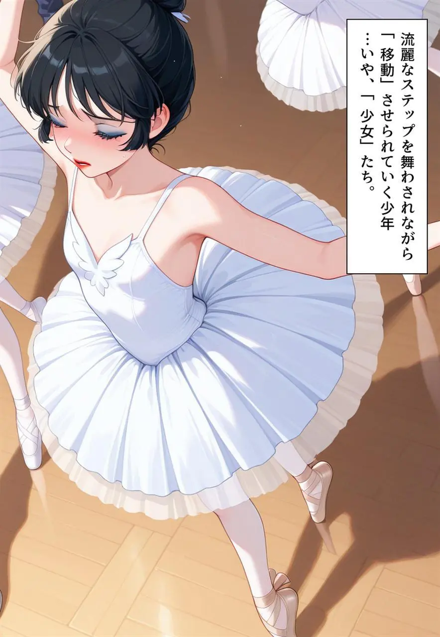 困惑の白鳥 トゥシューズを履かされた男たち Page.200