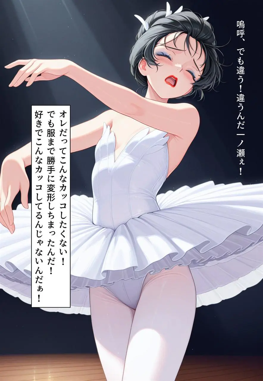 困惑の白鳥 トゥシューズを履かされた男たち Page.271