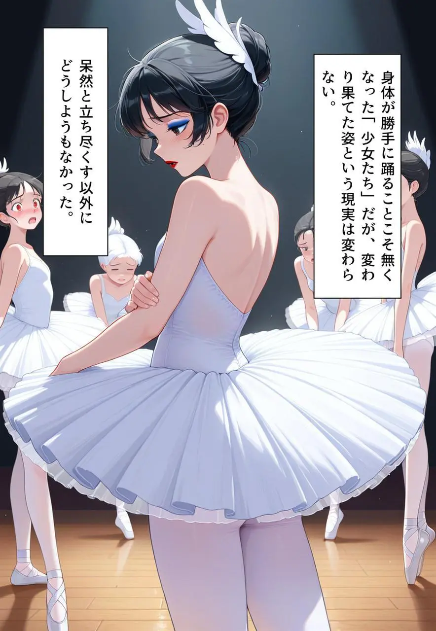 困惑の白鳥 トゥシューズを履かされた男たち Page.277
