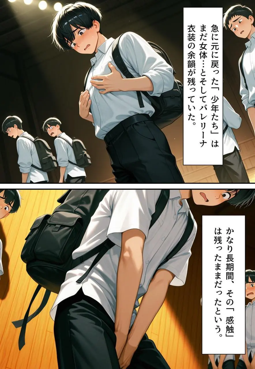 困惑の白鳥 トゥシューズを履かされた男たち Page.317