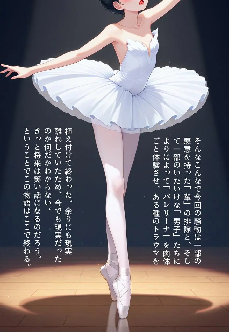 困惑の白鳥 トゥシューズを履かされた男たち Page.324