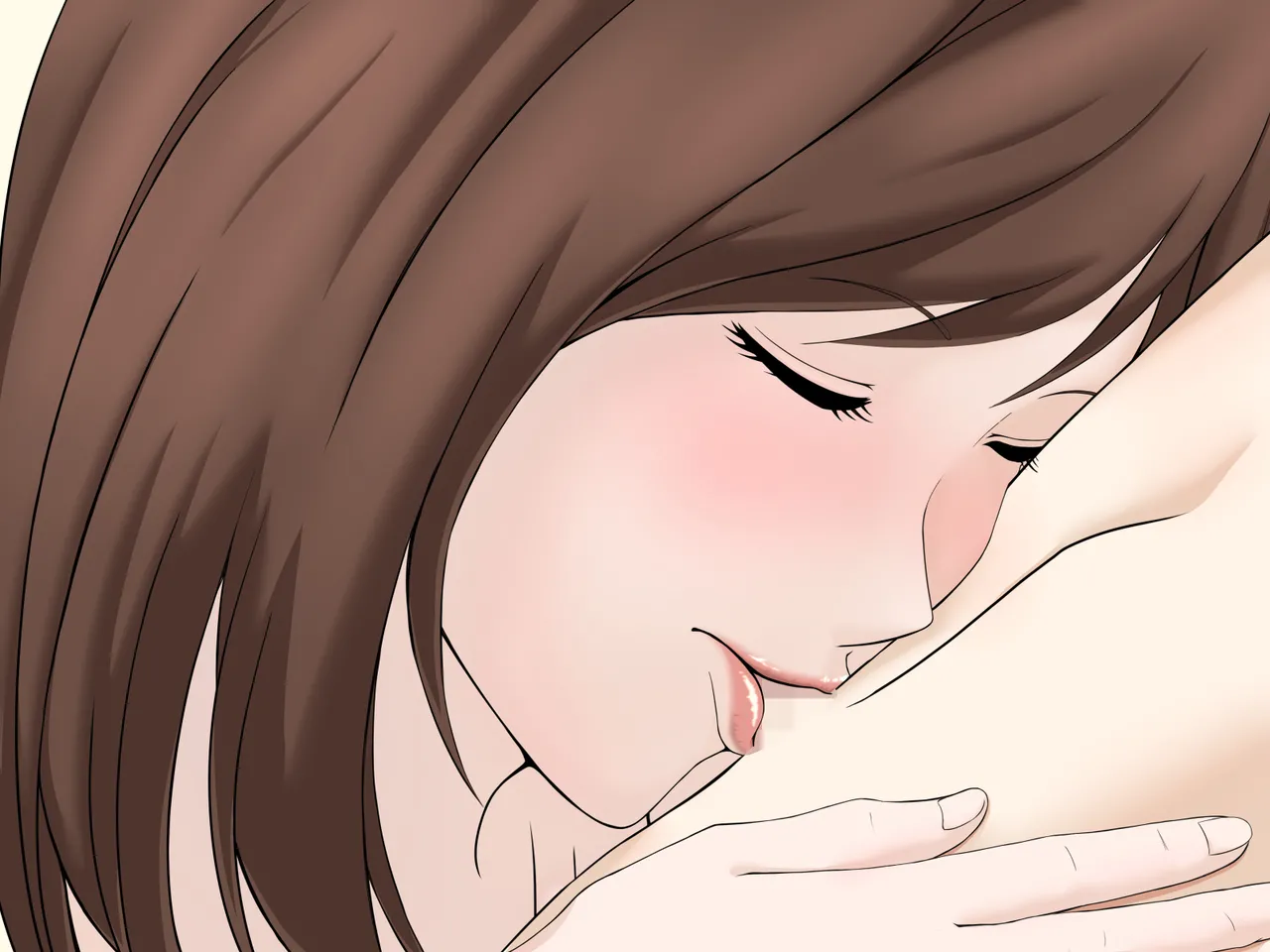 息子の包茎チ◯ポを剥こうとする母 Page.122