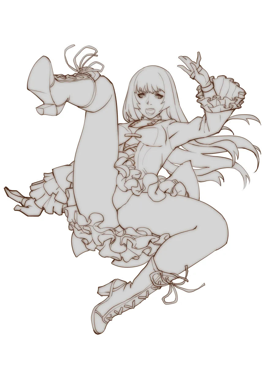 莉莉（铁拳）的人棍处刑 Page.2