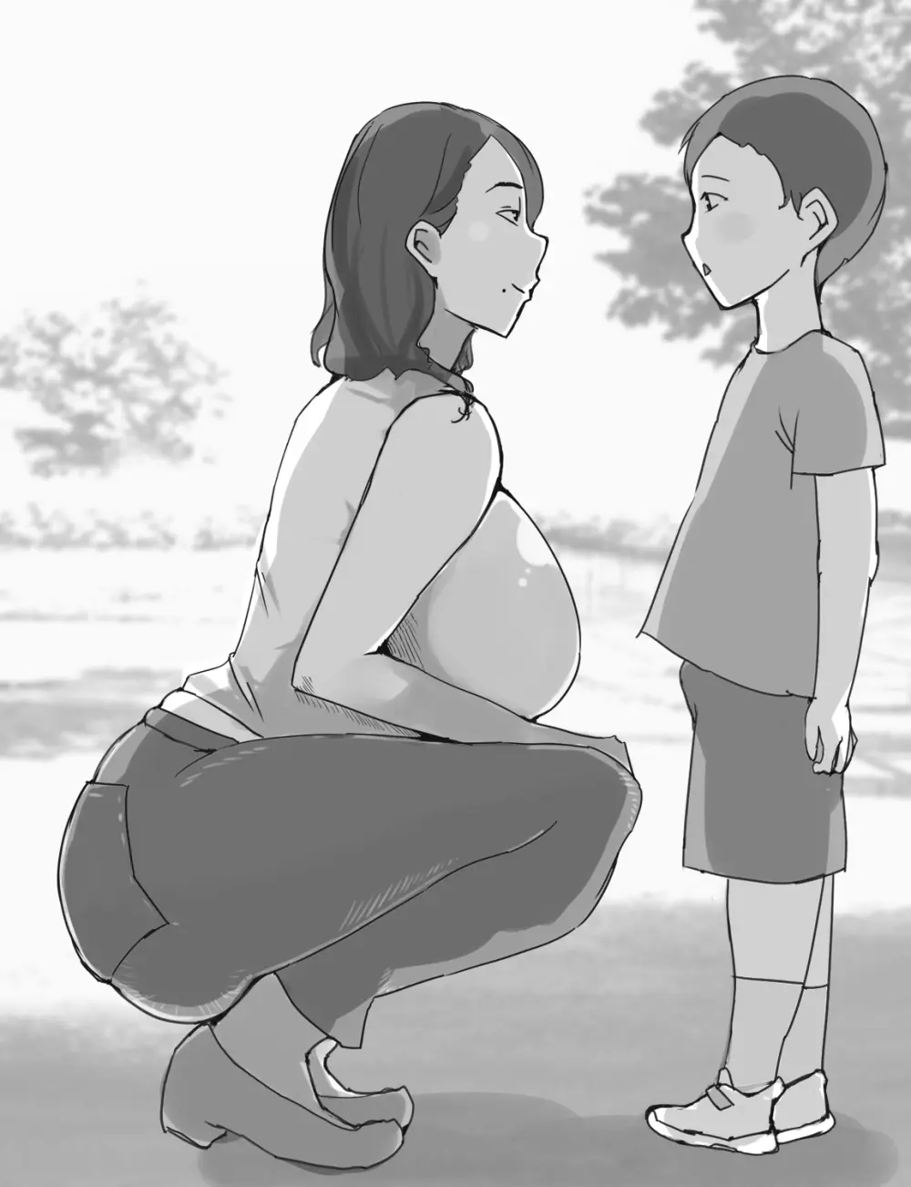 [ういんなー屋] 近所のムチムチ奥様(熟女)はかわいい♂に種付けプレスされたい Page.144