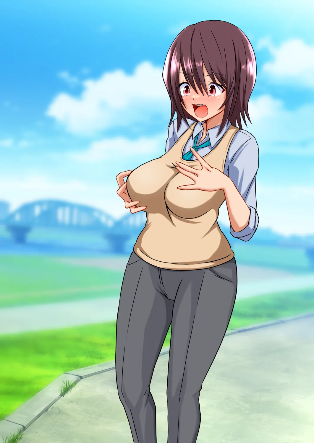 女の子になって幼馴染と Page.143