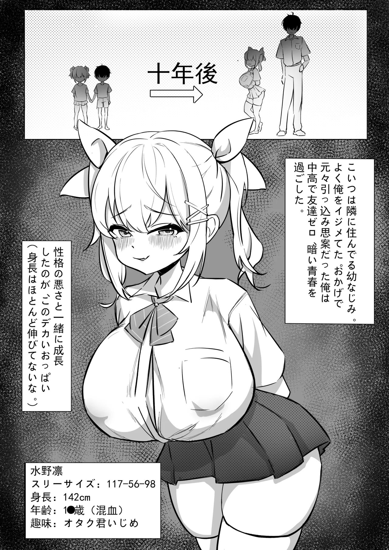 「JK自宅監禁3」傲慢雌豚の金髪巨乳メス〇〇＃゜●●の凛，調教編【精子使う混血のDNA征服！】 Page.3