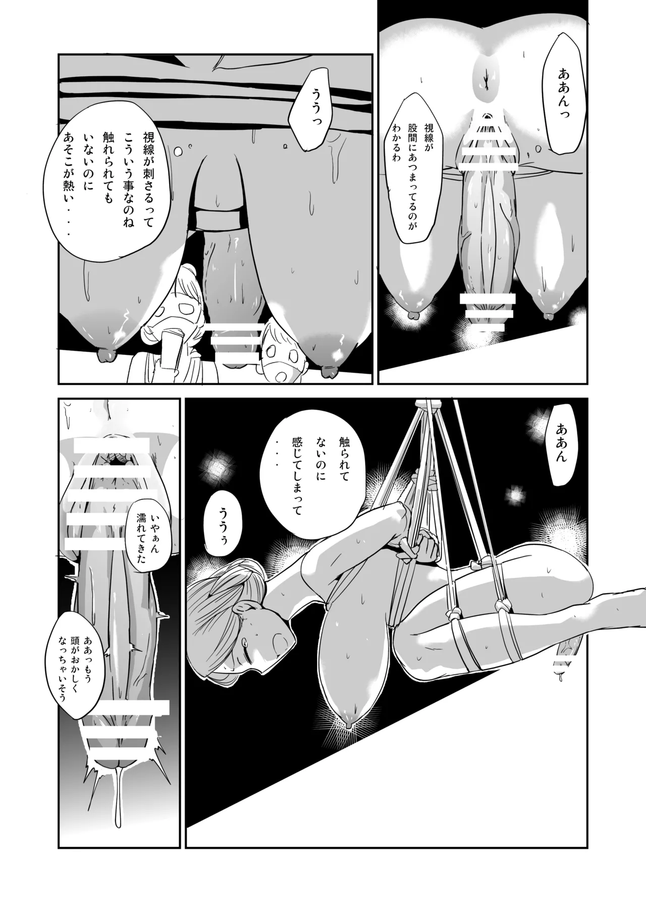 緊縛の夜会 ふたなりメイドエレノア Page.4