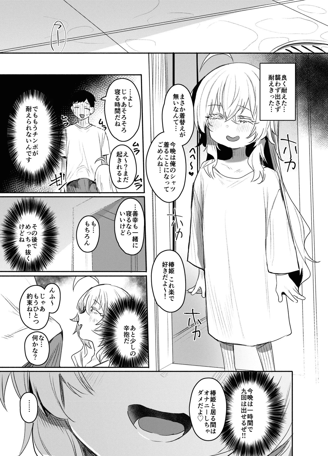 俺にだけわがままなお嬢様はお泊り交尾がしたい Page.22