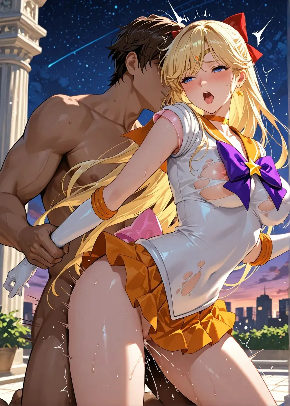 Sailor Moon cartoon parody 3d Page.198