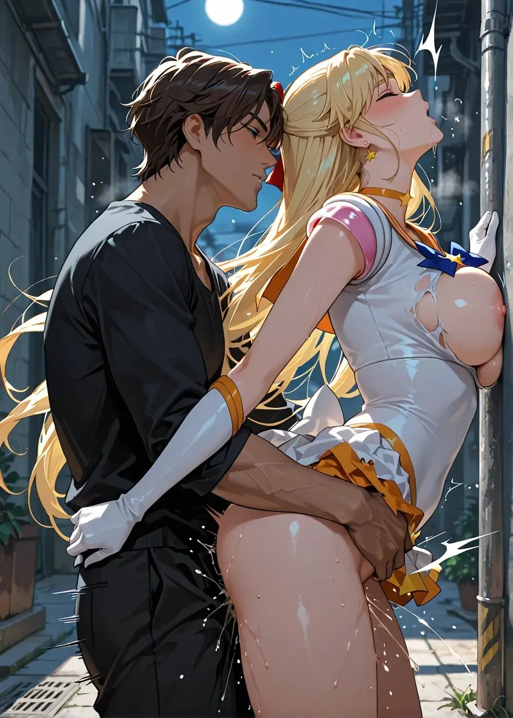 Sailor Moon cartoon parody 3d Page.279