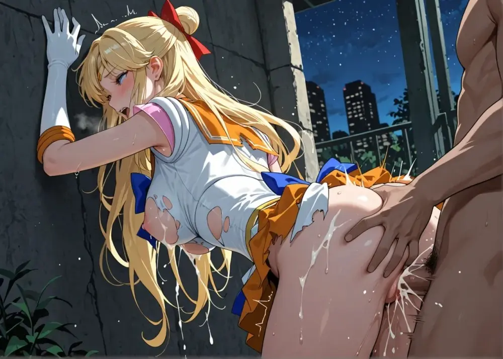 Sailor Moon cartoon parody 3d Page.379