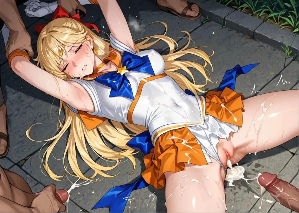 Sailor Moon cartoon parody 3d Page.436