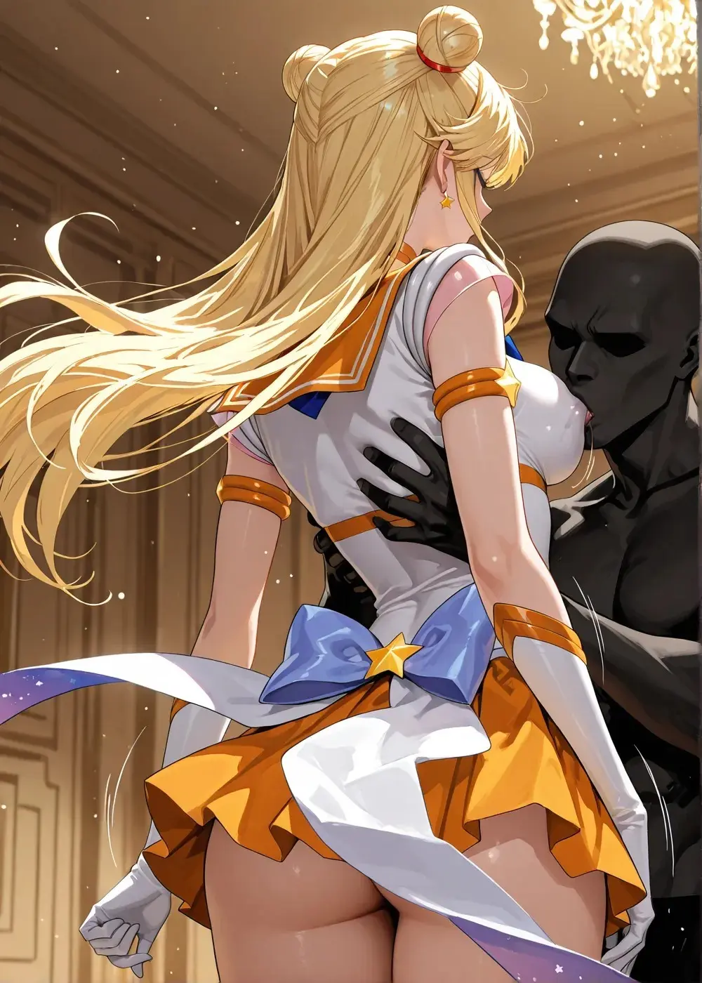 Sailor Moon cartoon parody 3d Page.63