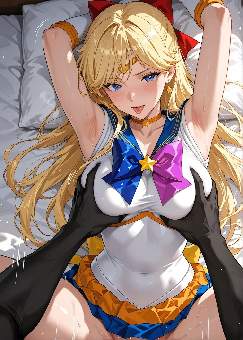 Sailor Moon cartoon parody 3d Page.76