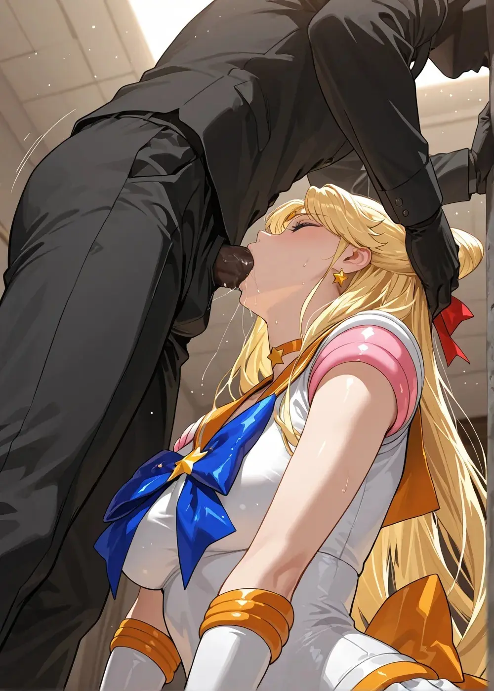 Sailor Moon cartoon parody 3d Page.87