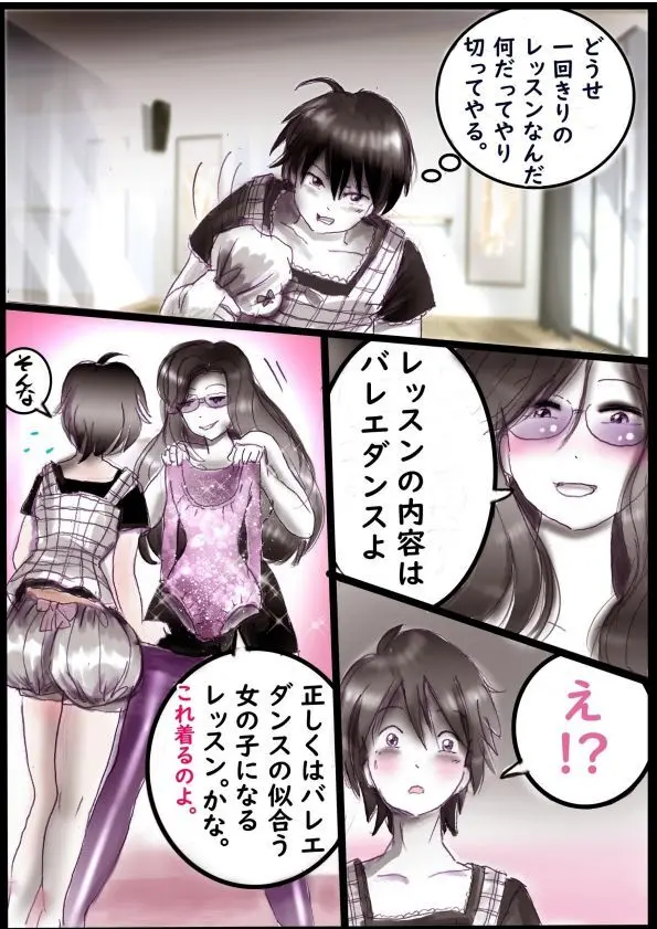 バレリーナにされた少年 Page.10
