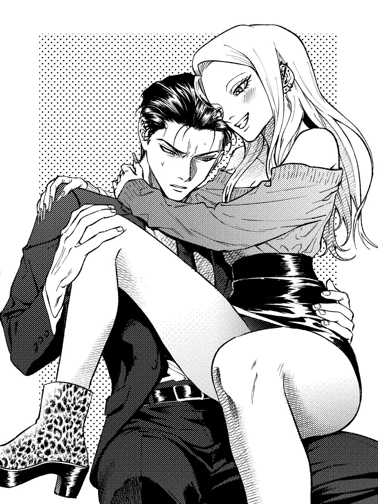 モノクロブルーム Page.128