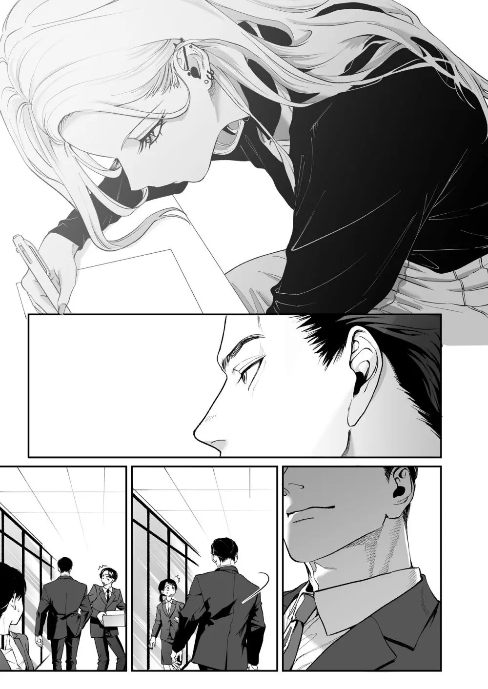 モノクロブルーム Page.55