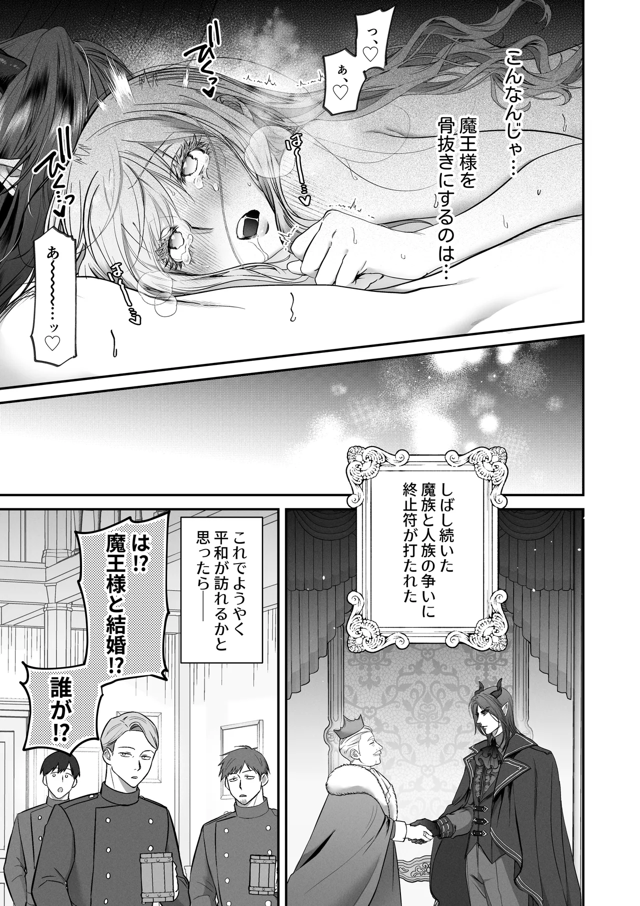 聖女だけど平和のために絶倫魔王を骨抜きにして子種を頂戴します! Page.3