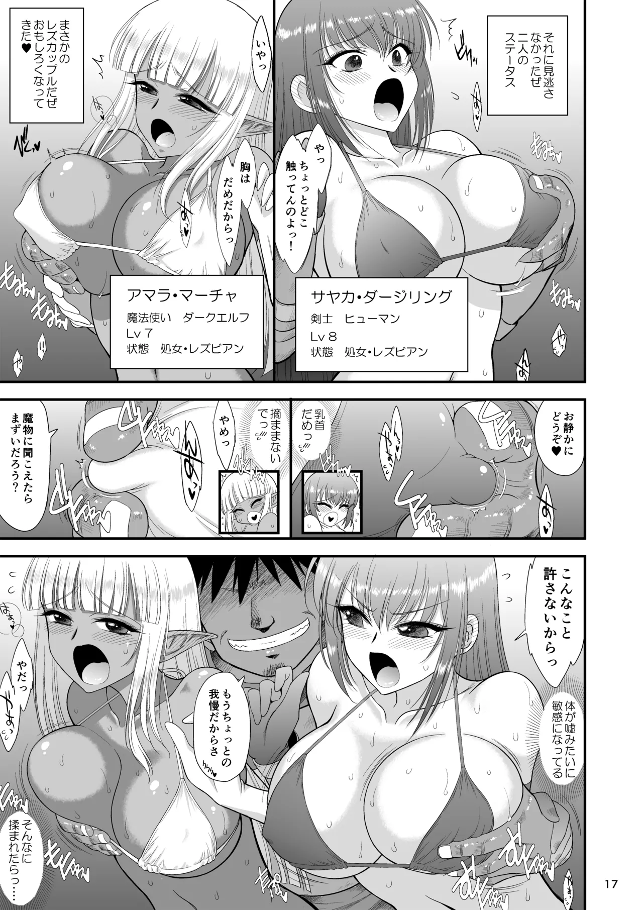 魔魅の迷宮2 レズっ子冒険者編 Page.16