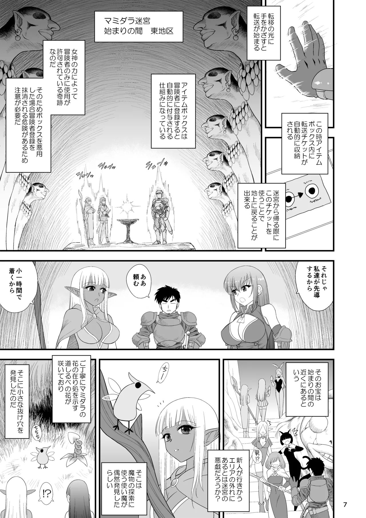 魔魅の迷宮2 レズっ子冒険者編 Page.6