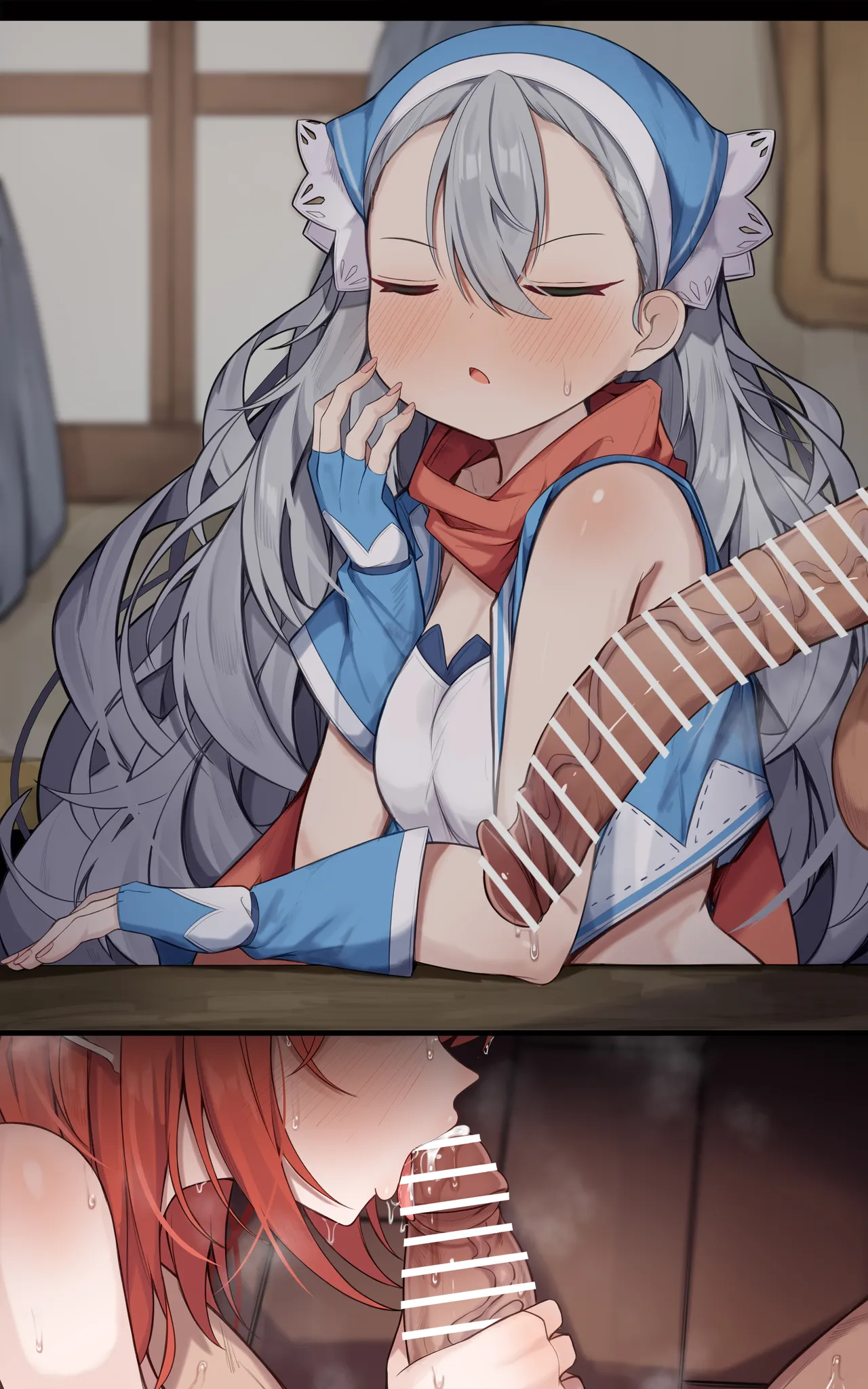 性豪絶倫巨根金ピカモコモコ系主人公とカリンちゃん Page.19