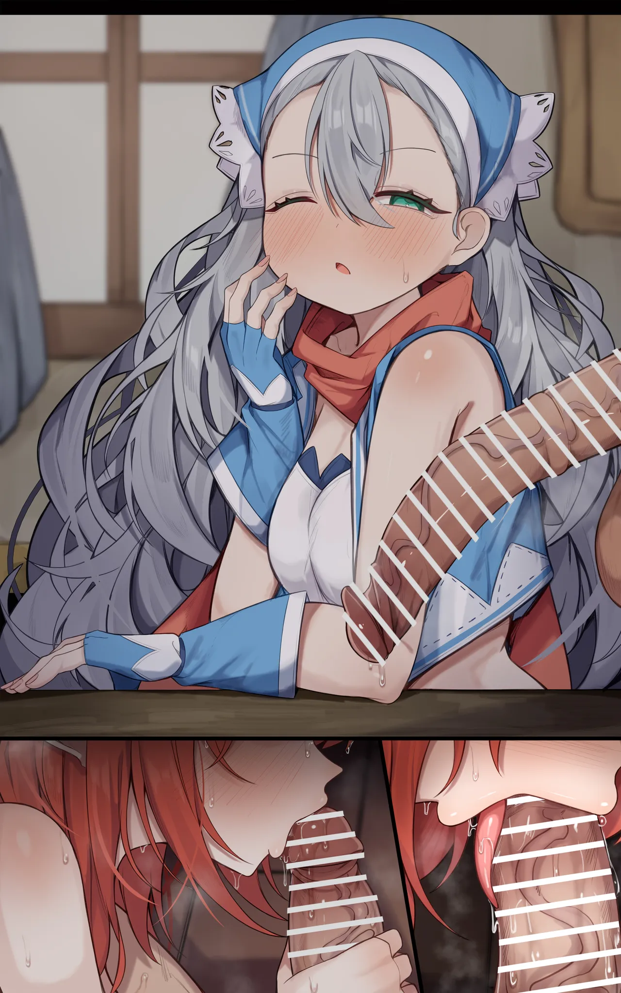 性豪絶倫巨根金ピカモコモコ系主人公とカリンちゃん Page.20