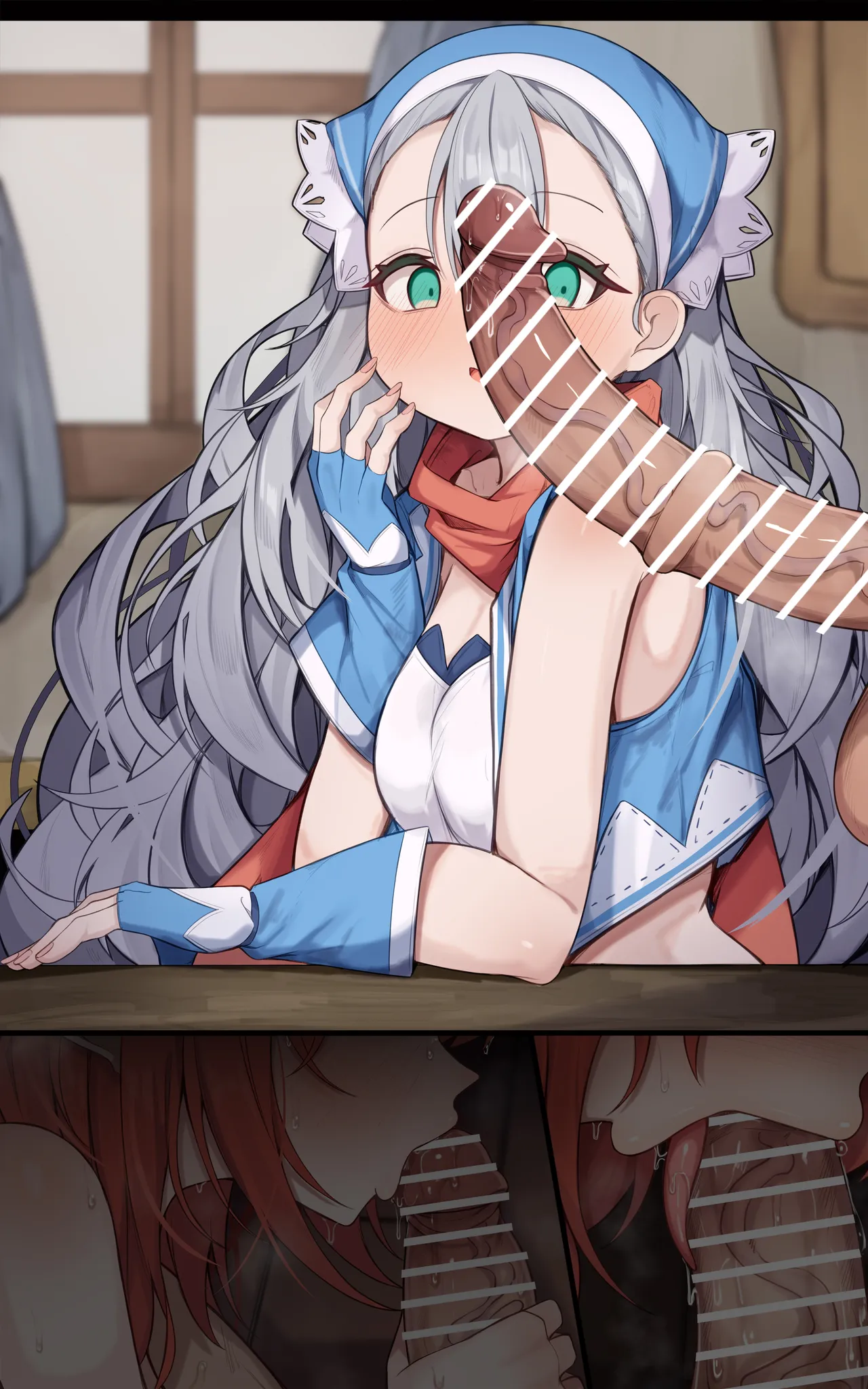 性豪絶倫巨根金ピカモコモコ系主人公とカリンちゃん Page.21