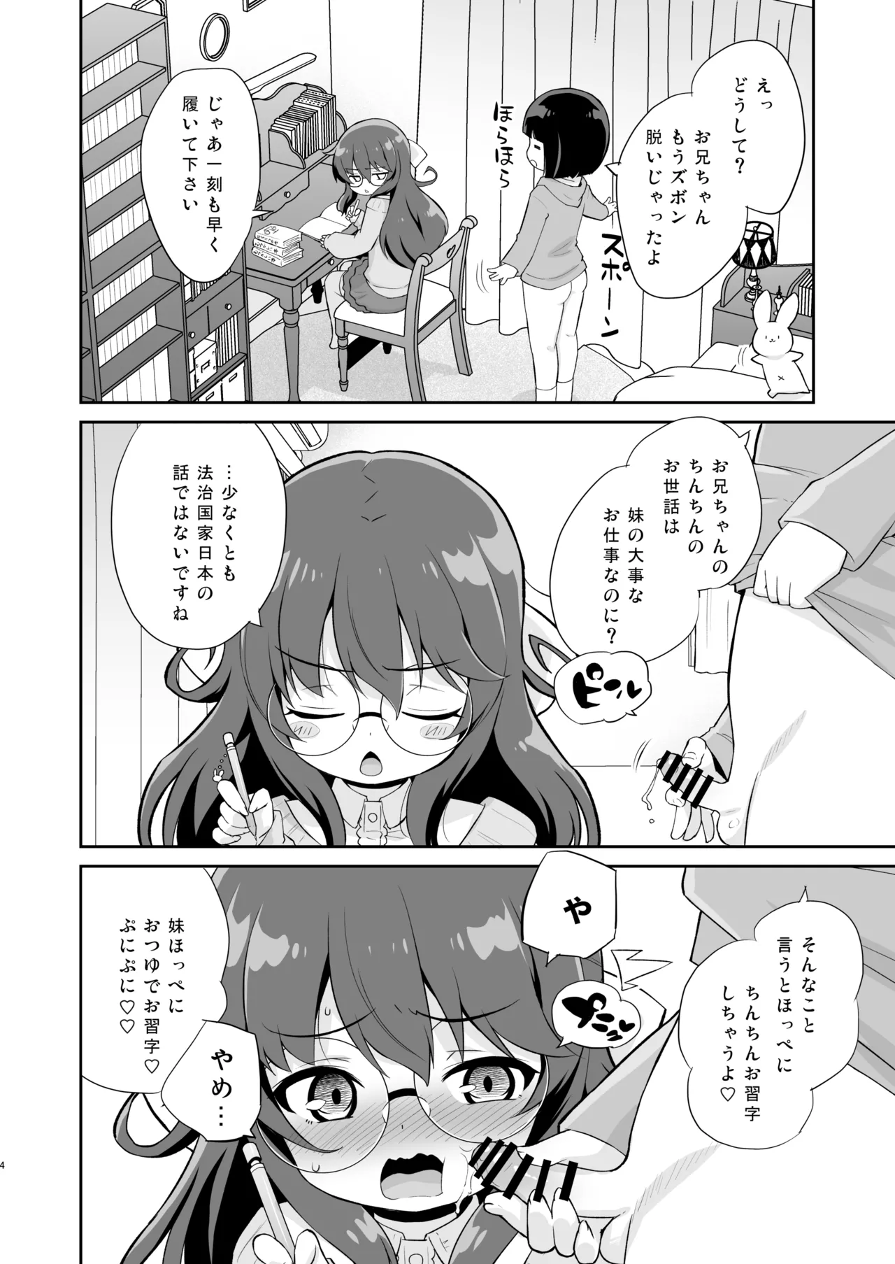 お兄ちゃんのバカ Page.4