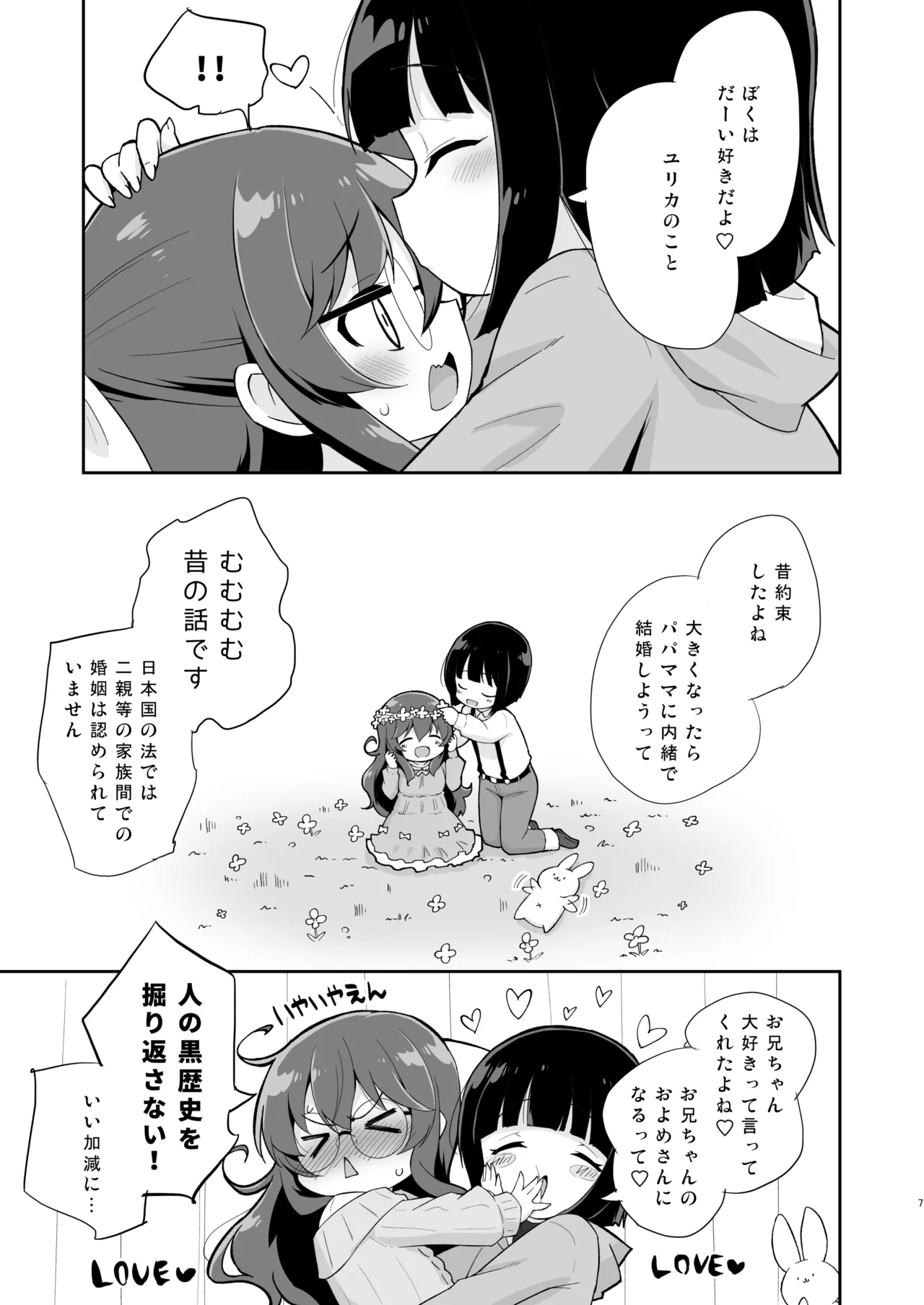 お兄ちゃんのバカ Page.7