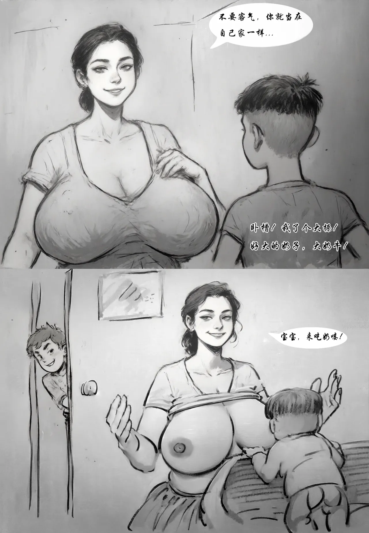 【借宿的骚年】黑暗 Page.3