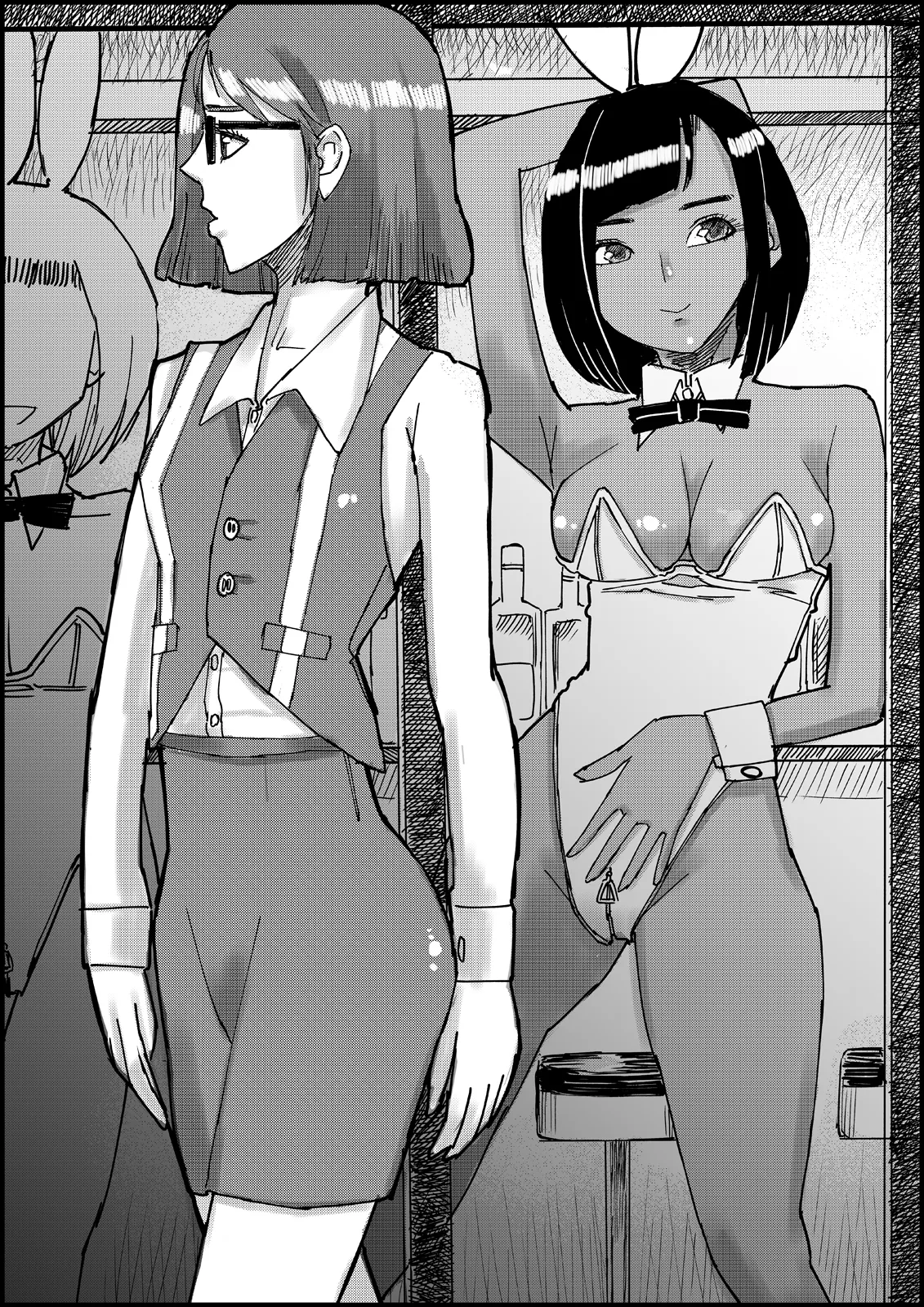 おとなのハテナ3「初恋幼馴染は男の娘？褐色巨乳バニーチンポを追いかけて逆ナン3P情報収集同じ職場に転職し排卵日中出しSEXしちゃいハテナ」 Page.18