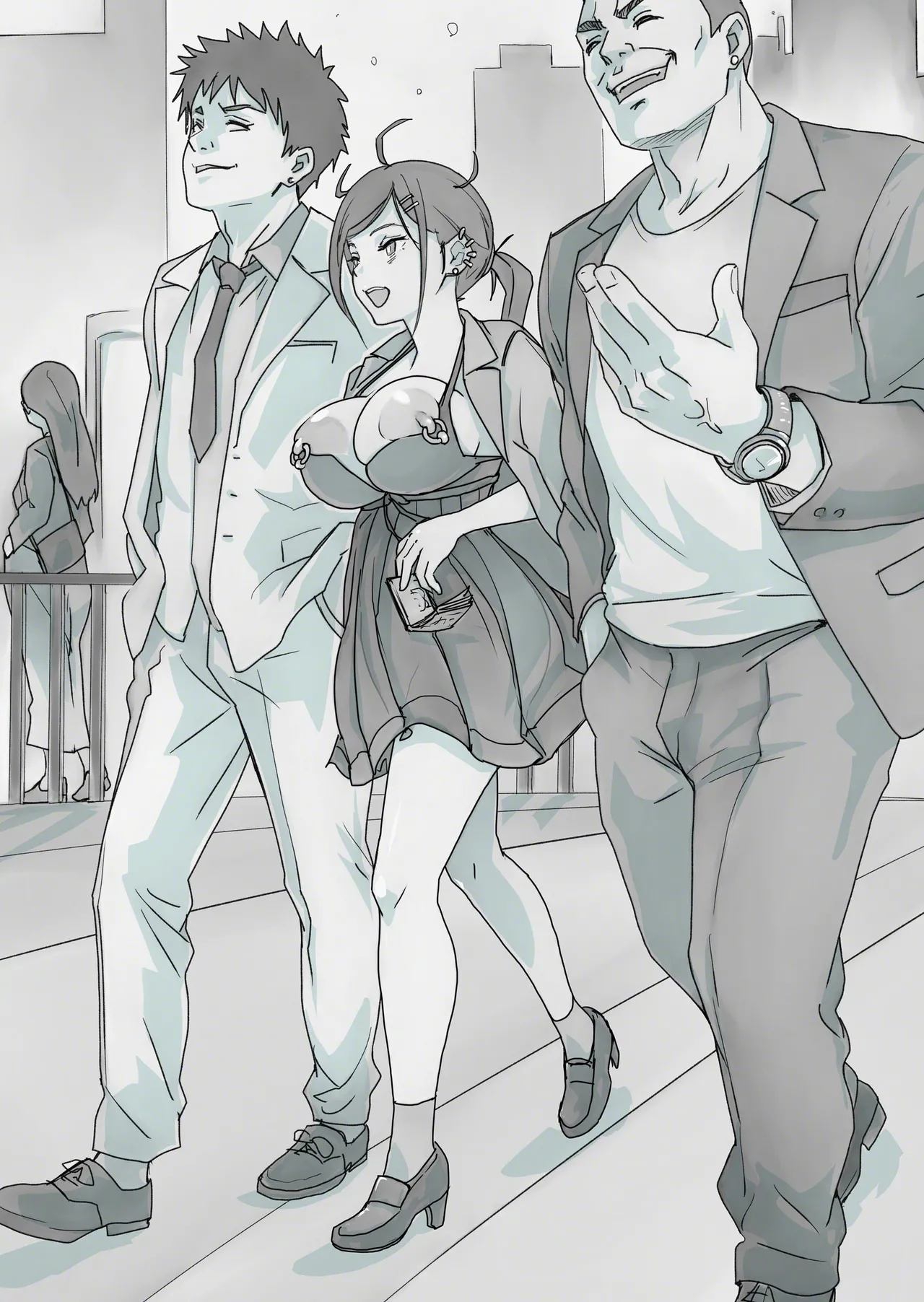 悪夢の学園生活 委員長の運命 Page.34